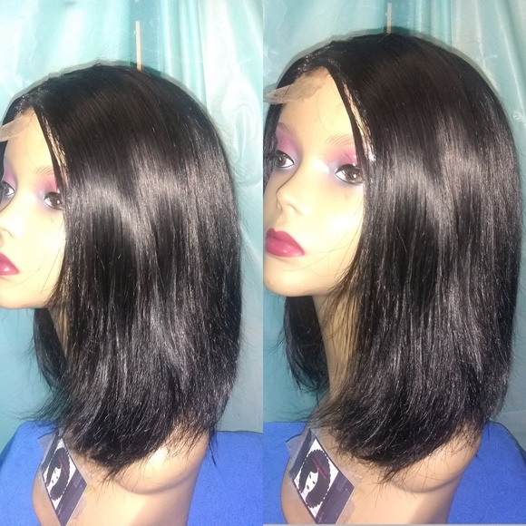 10" 100% mink remy human bob hair wig - Picture 4 of 6